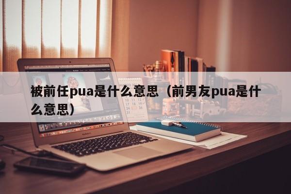 被前任pua是什么意思(前男友pua是什么意思)